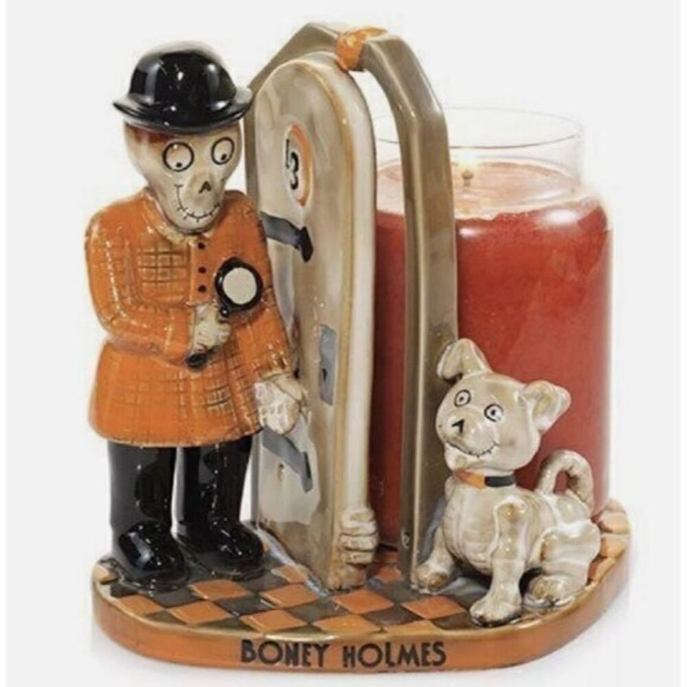 Yankee Candle Boney Bunch Boney Holmes Bonesy Halloween New‎ in Box SOLD OUT